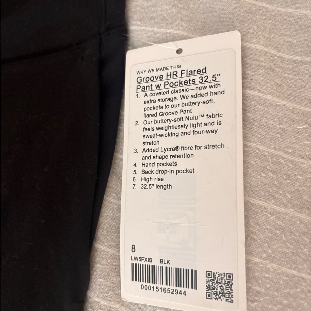 lululemon athletica Black Flare Yoga Pants - Picture 2 of 3